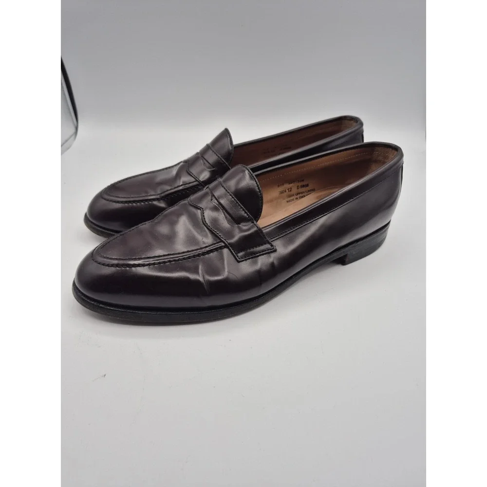 Men's Classic Penny Loafers in Dark Brown